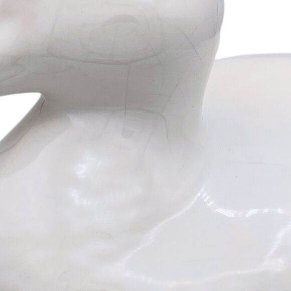 Vintage California White Nesting Duck Lid Oval Casserole Dish - Picture 16 of 16